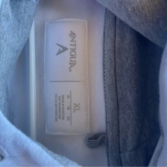 Antigua Gray and White Hoodie New York Jets! New without tags! - Picture 9 of 11